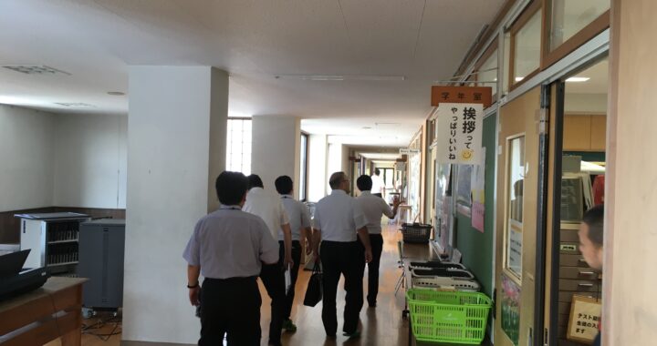 佐久地区 中学・高校 教頭会in芦原中