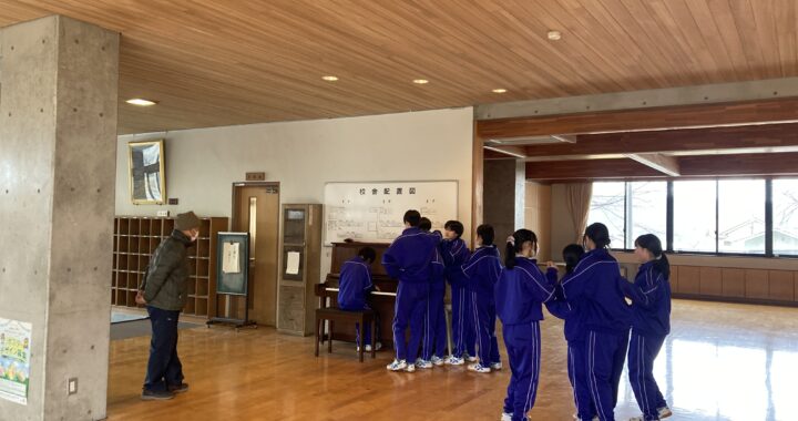 ２学期最終日にストリートライブDAY2