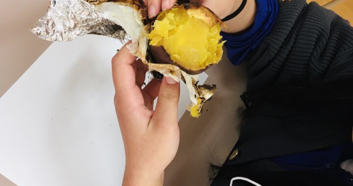 やきいもやけた