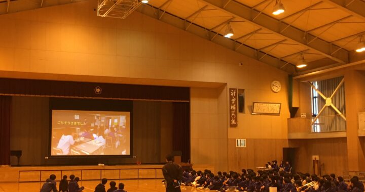 ６時間目の学活は・・・